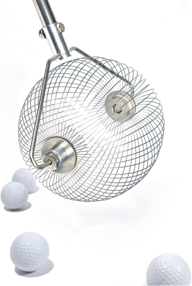 ASENVER Golf Ball Collector Picker Upper Table Tennis Ball Retriever Hold Up to 40 Balls - Image 4